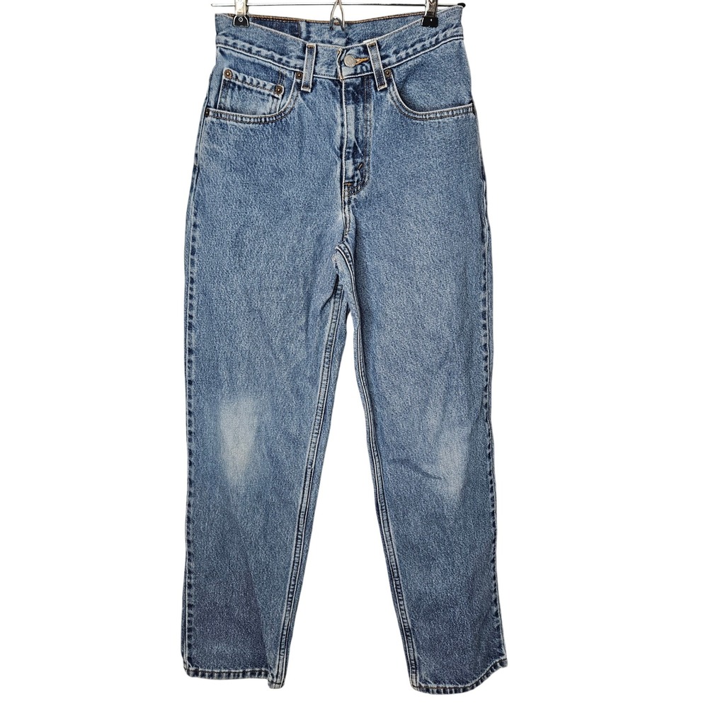 Levis 550 Relaxed Fit Student Jeans 26x30 Vtg Oct 2001 Medium Wash Blue 40750‎